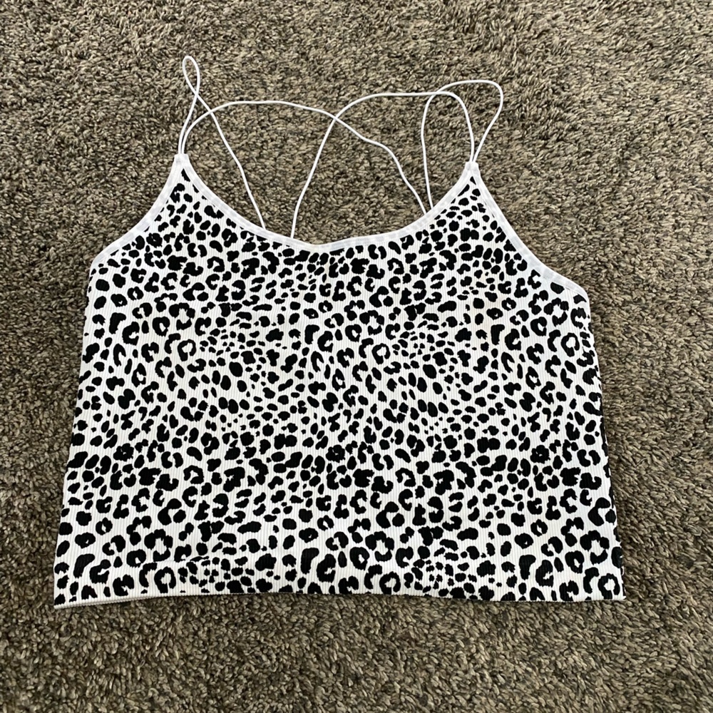 Cross Back Tank Top